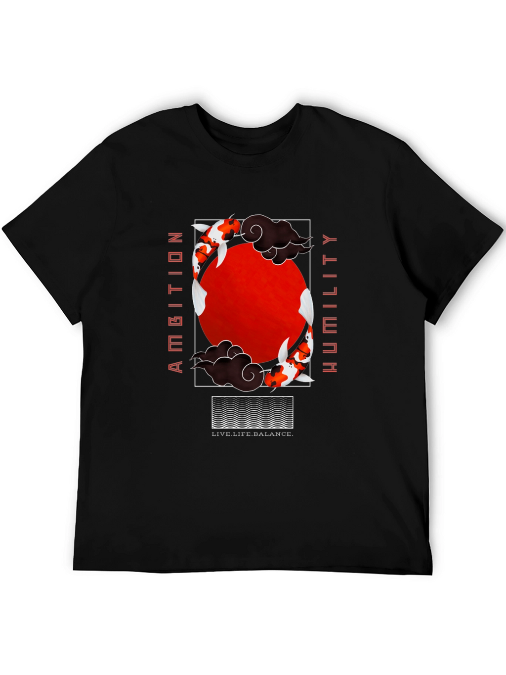 Ambition Humility Koi Fish T-Shirt