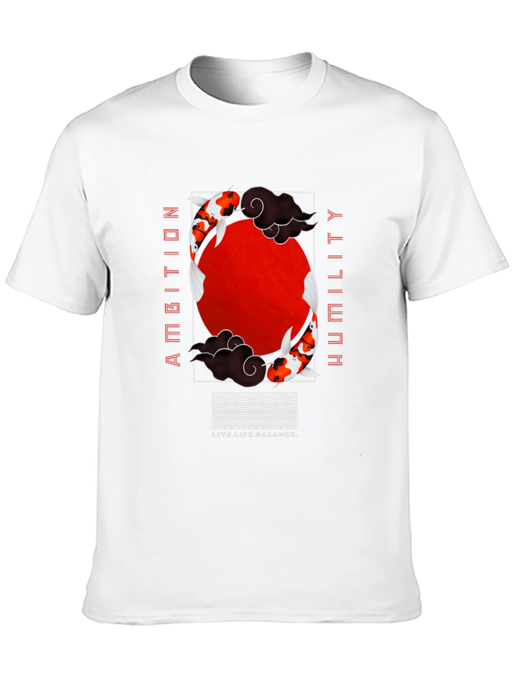 Ambition Humility Koi Fish T-Shirt