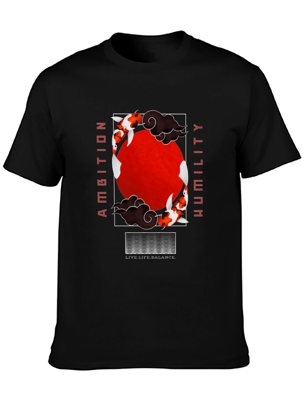 Ambition Humility Koi Fish T-Shirt
