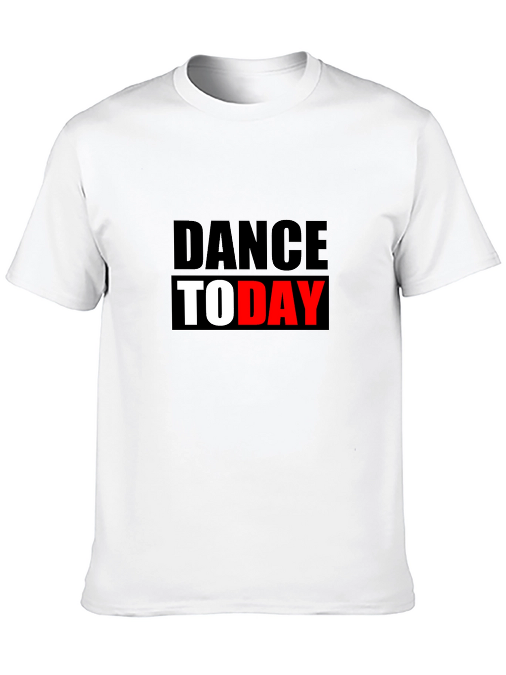 Dance Today Graphic Tee - Black Cotton T-Shirt