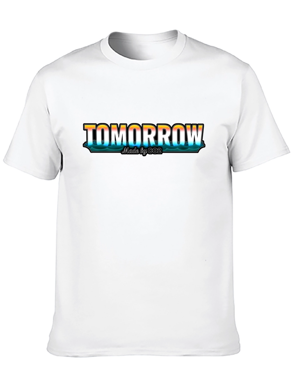 Tomorrow Made by CO2 Black T-Shirt