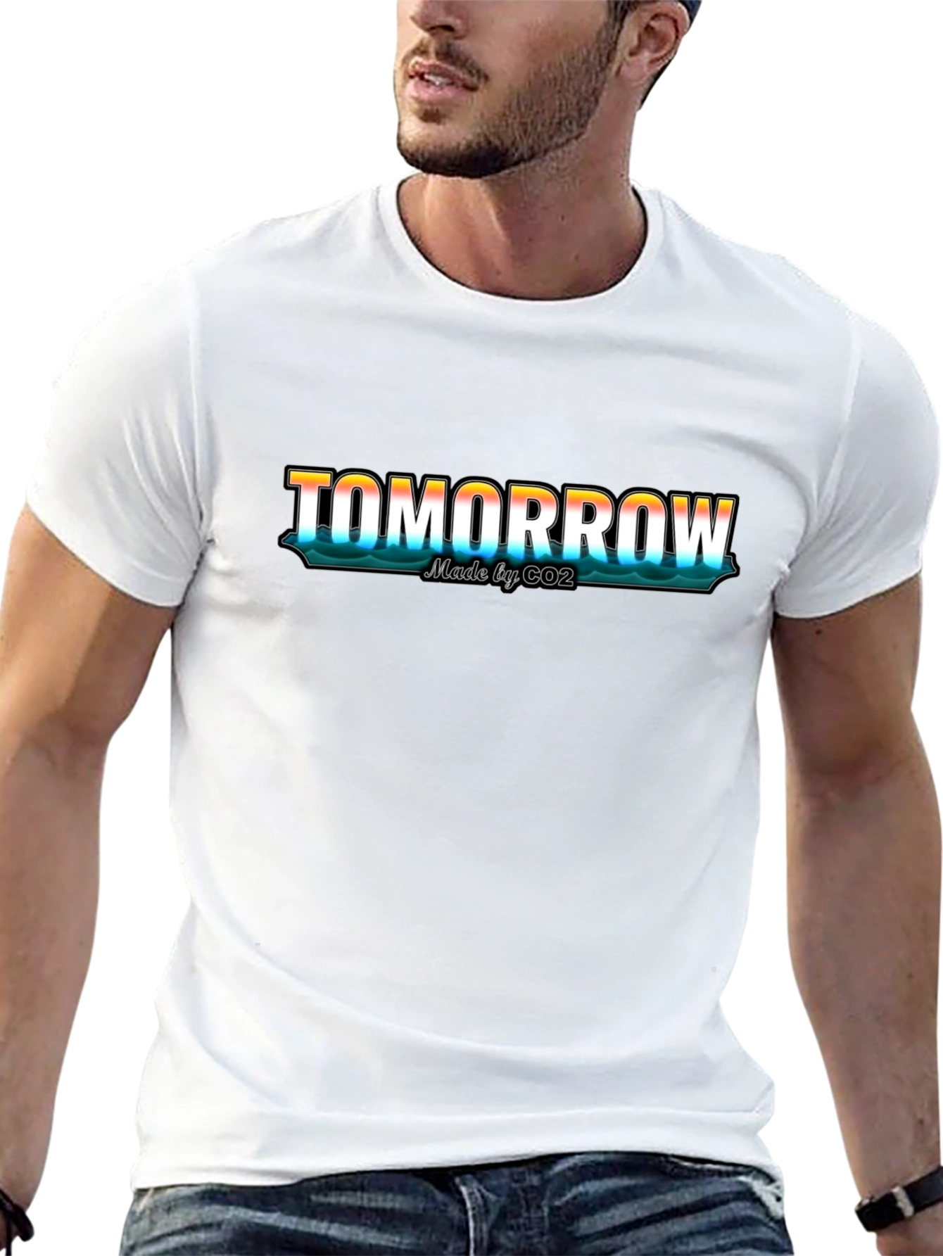 Tomorrow Made by CO2 Black T-Shirt