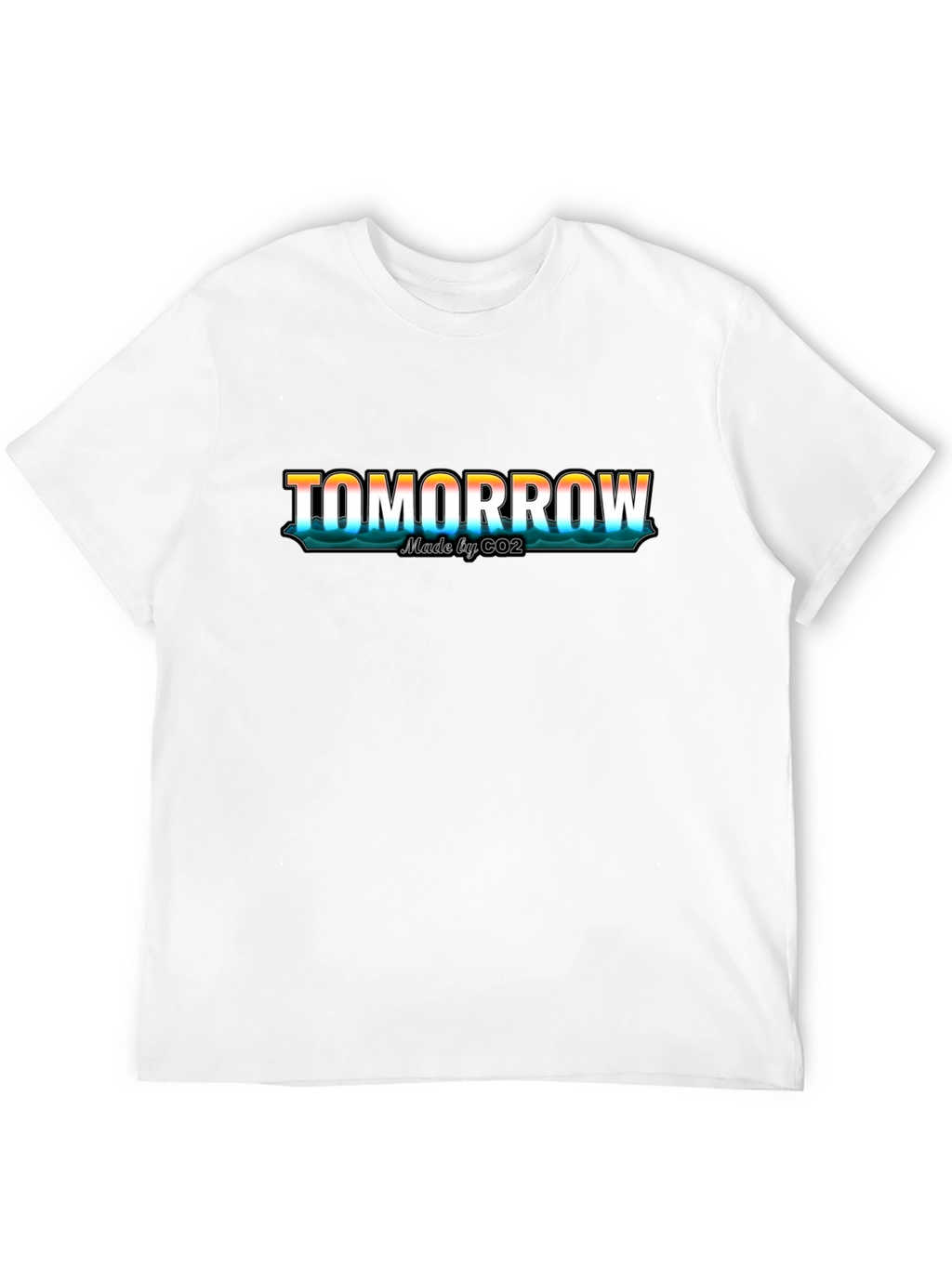 Tomorrow Made by CO2 Black T-Shirt