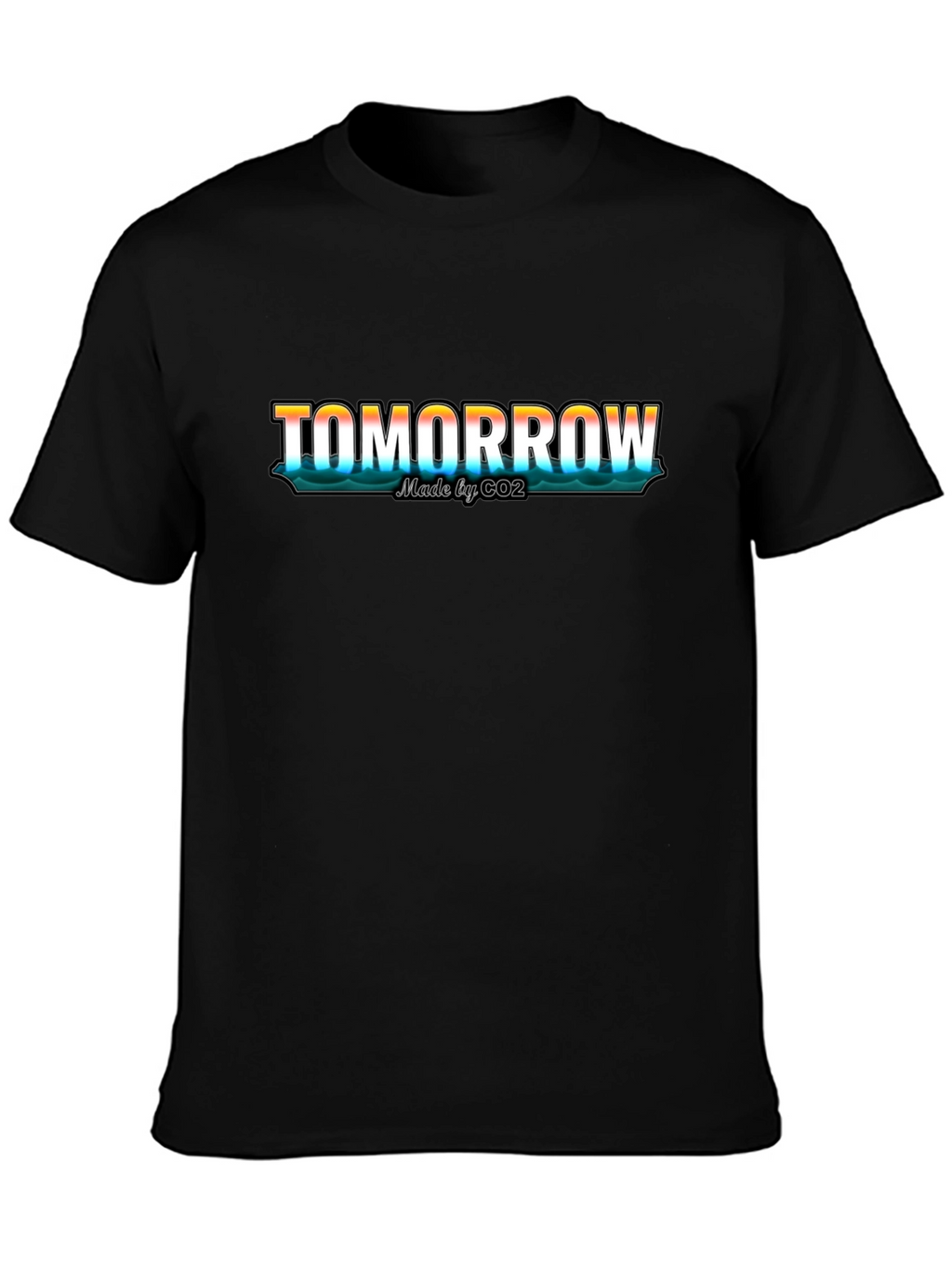 Tomorrow Made by CO2 Black T-Shirt