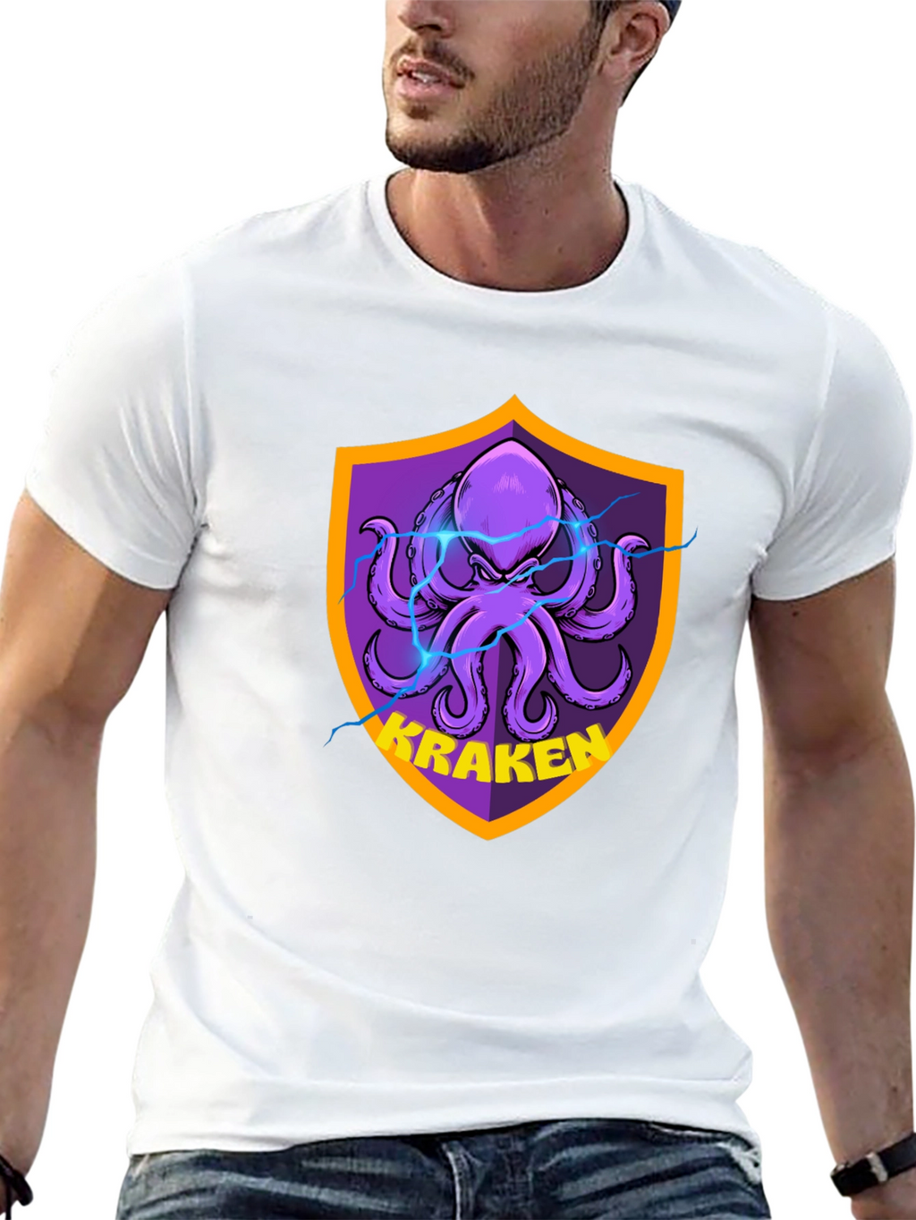 Kraken Graphic T-Shirt - Bold Unique Design