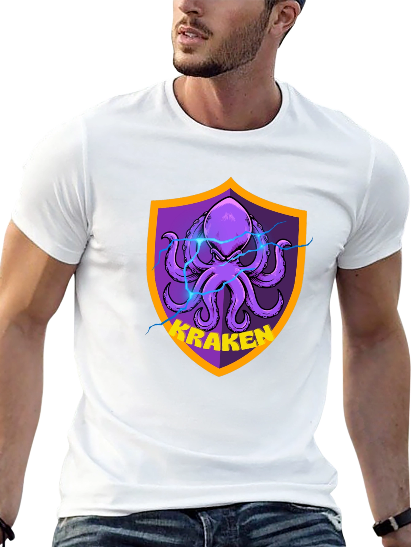 Kraken Graphic T-Shirt - Bold Unique Design