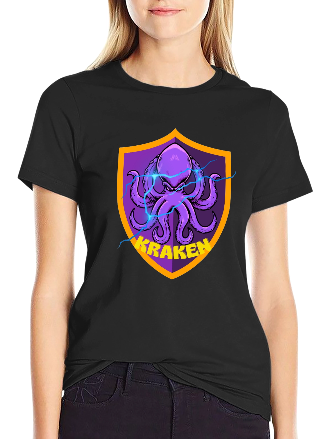 Kraken Graphic T-Shirt - Bold Unique Design