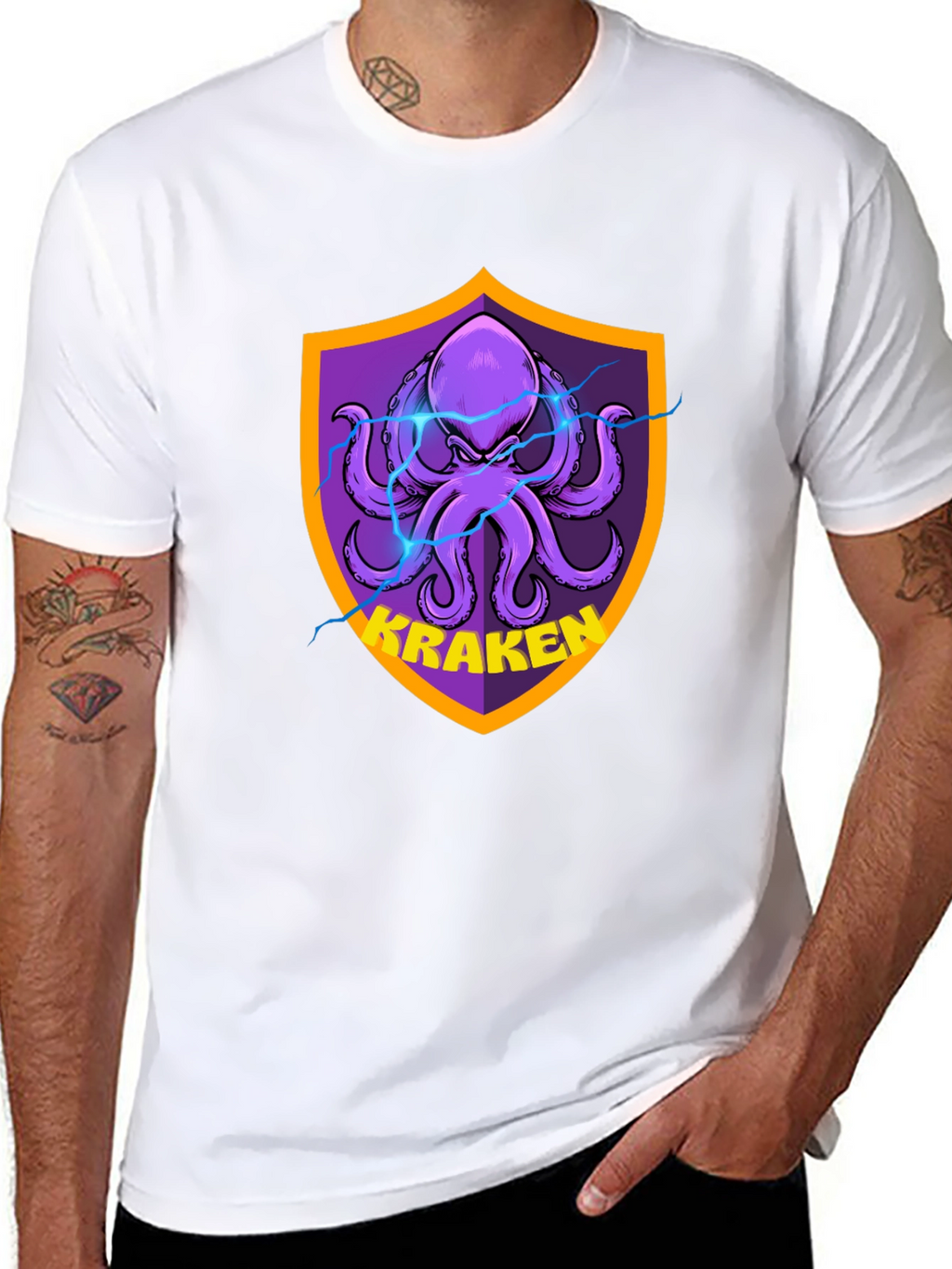 Kraken Graphic T-Shirt - Bold Unique Design