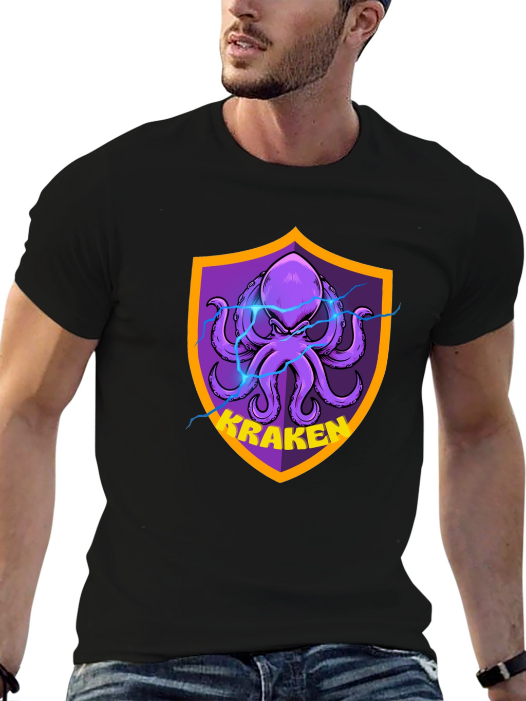 Kraken Graphic T-Shirt - Bold Unique Design