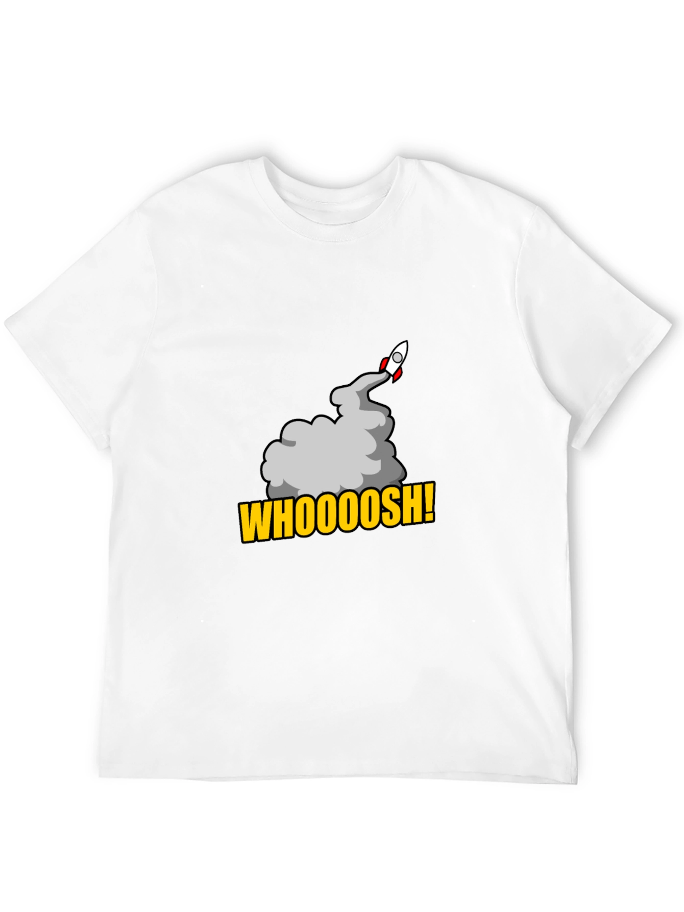 Whoooosh Rocket Graphic T-Shirt