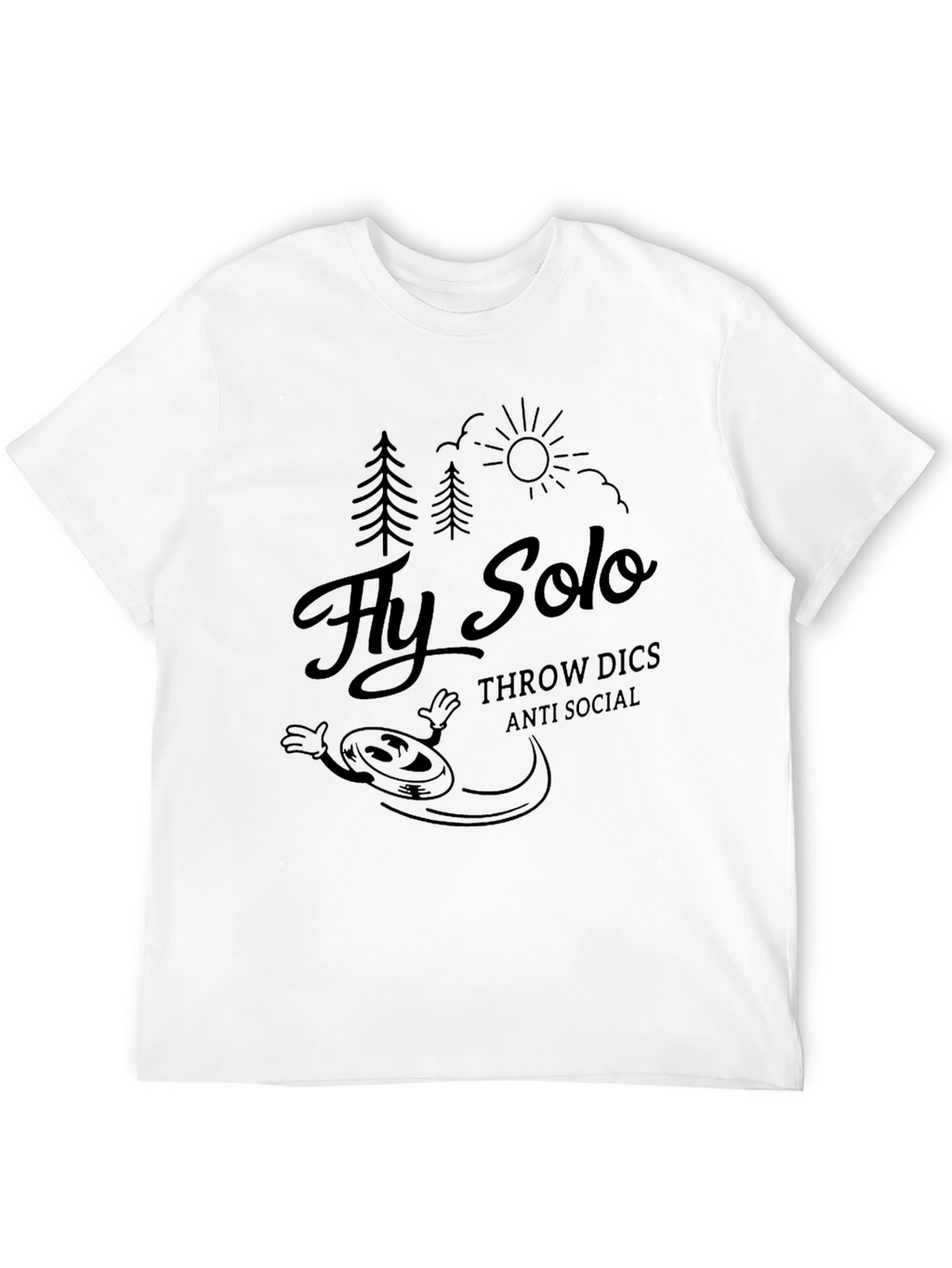 Fly Solo Disc Golf T-Shirt
