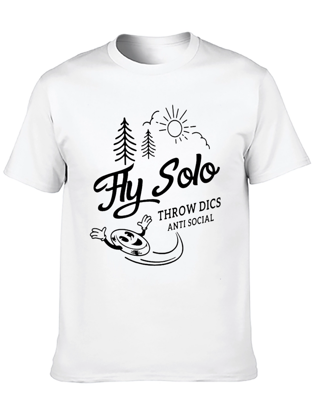 Fly Solo Disc Golf T-Shirt
