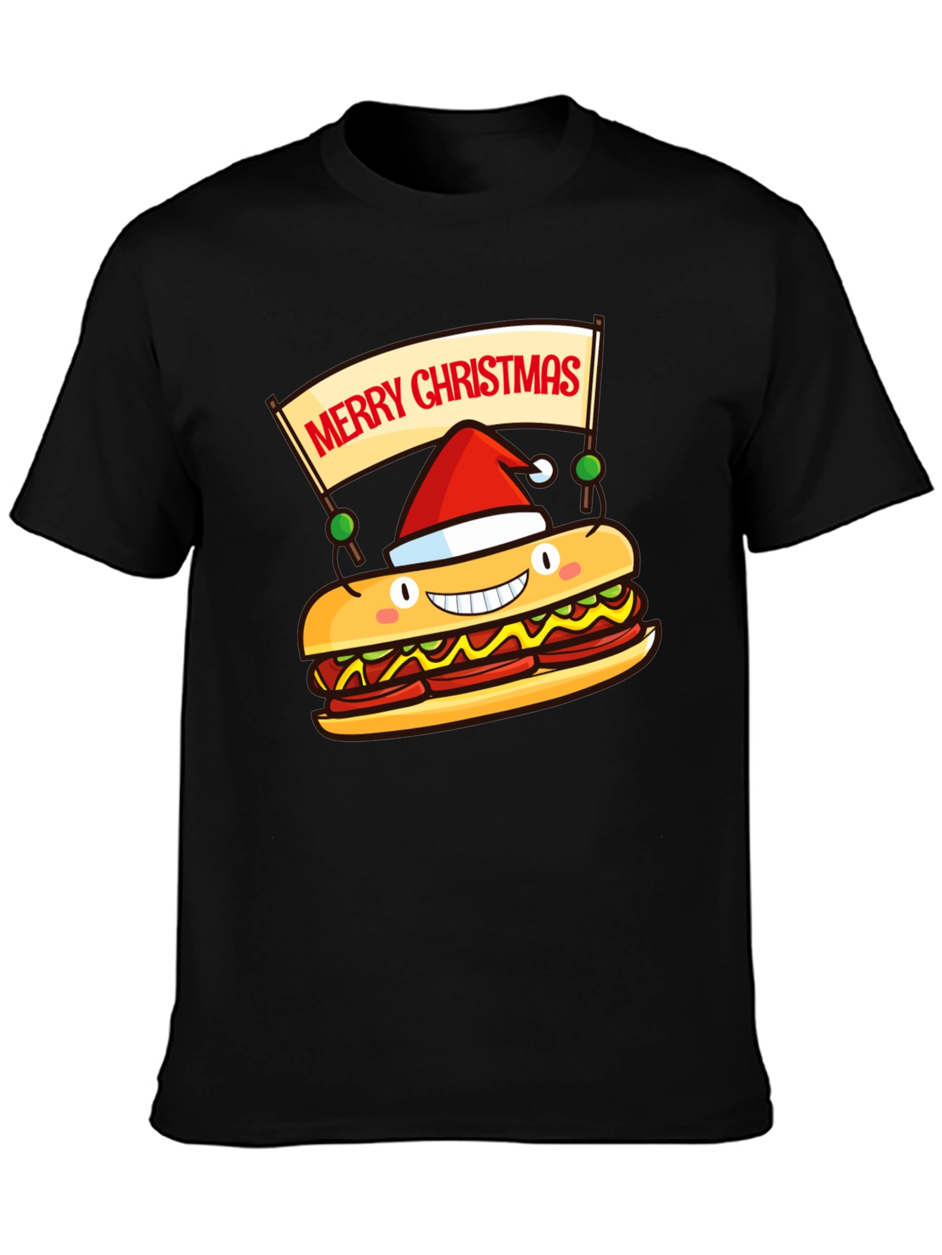 Merry Christmas Sandwich Graphic Tee