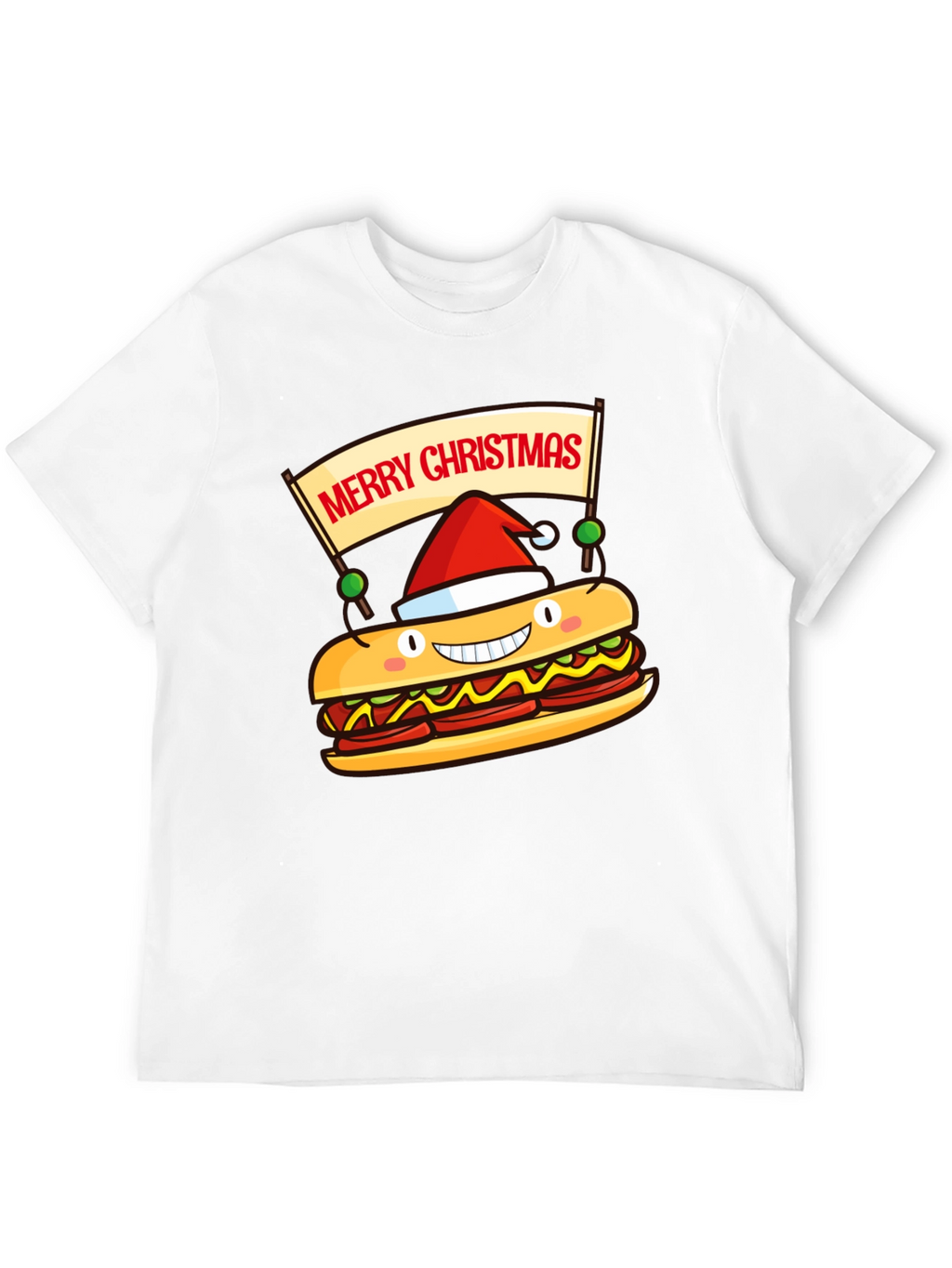 Merry Christmas Sandwich Graphic Tee