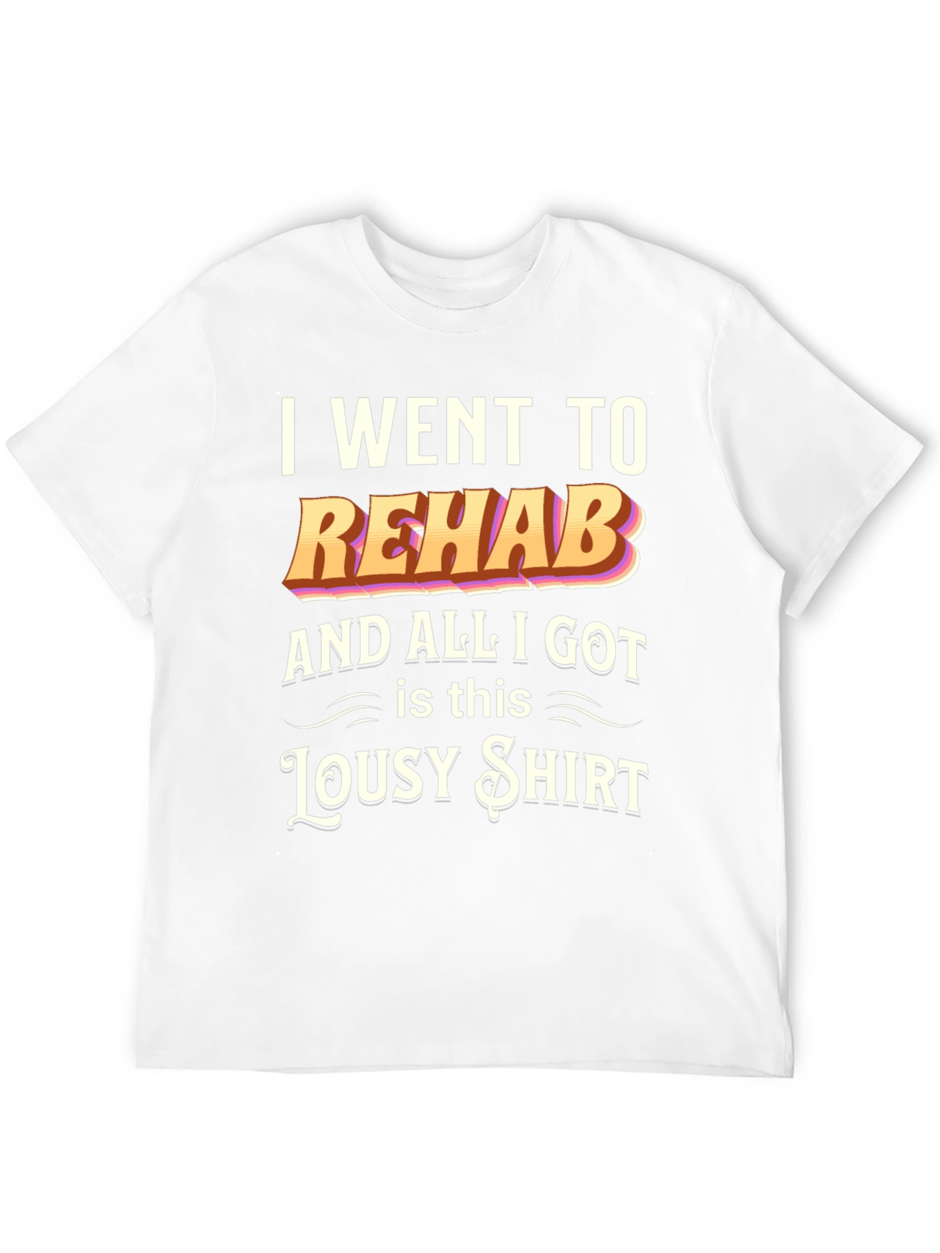 Rehab Lousy Shirt Black T-Shirt