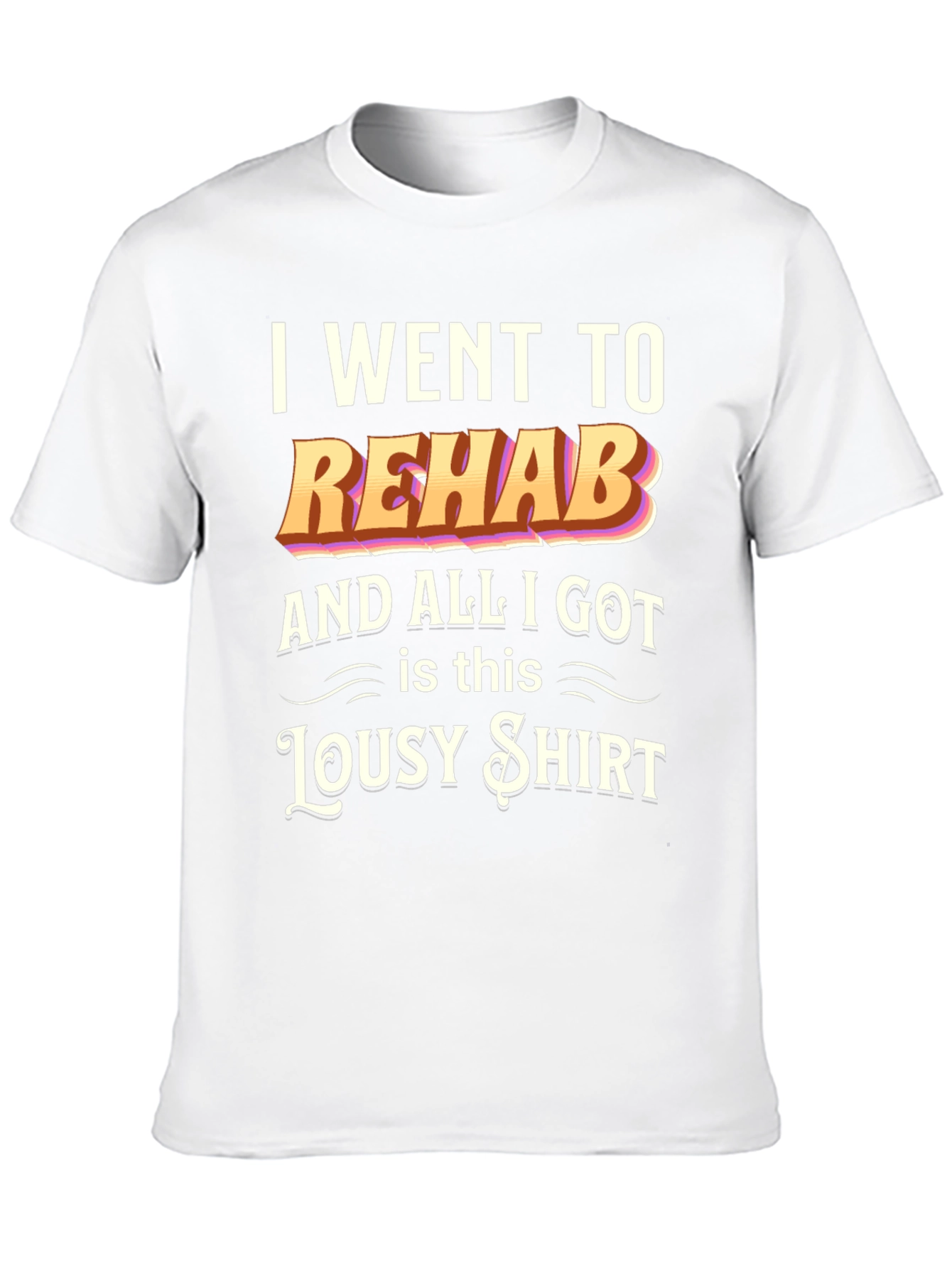 Rehab Lousy Shirt Black T-Shirt
