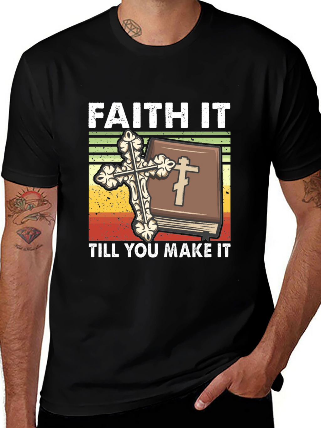 Faith It Till You Make It Christian T-Shirt