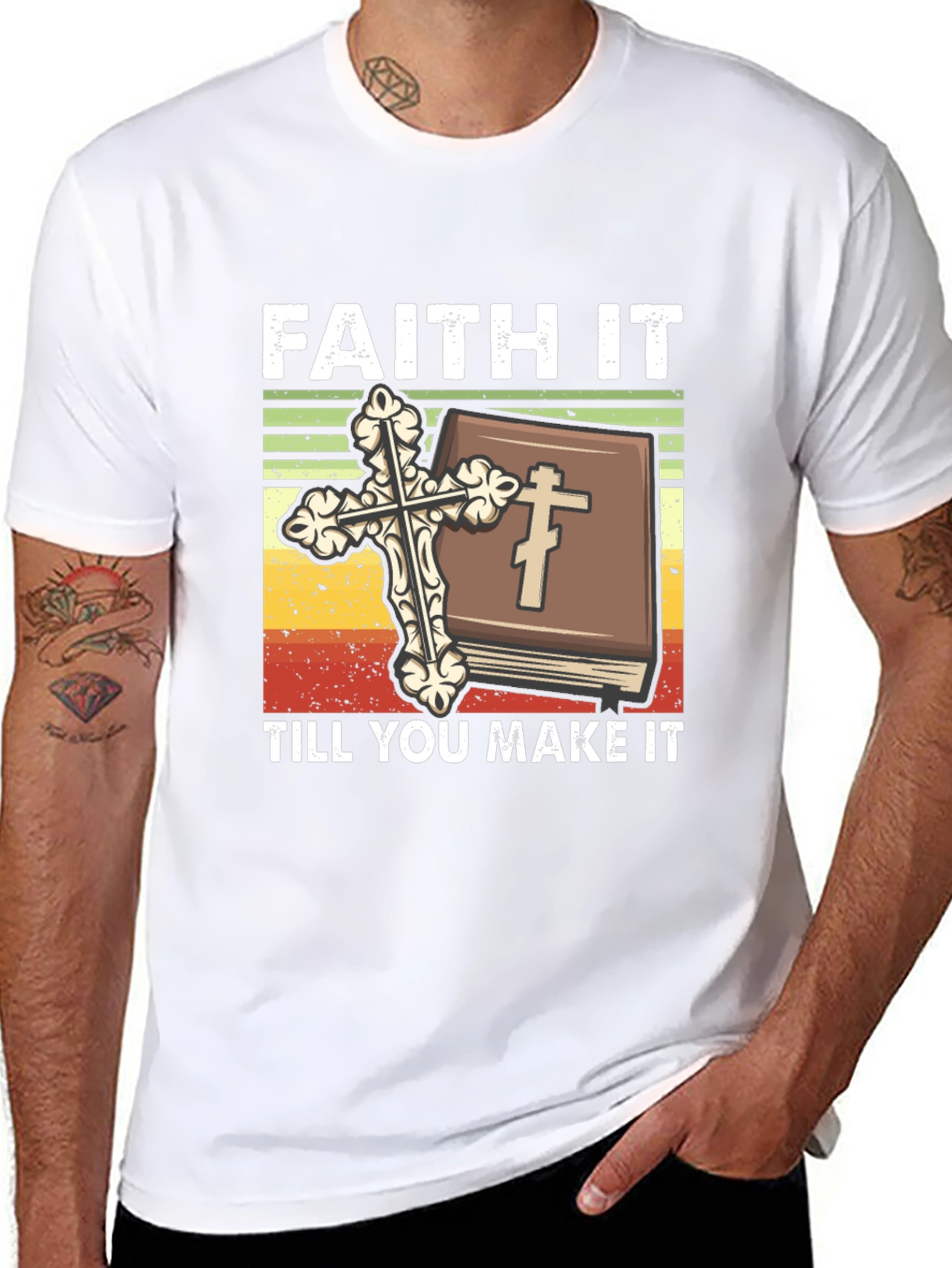 Faith It Till You Make It Christian T-Shirt