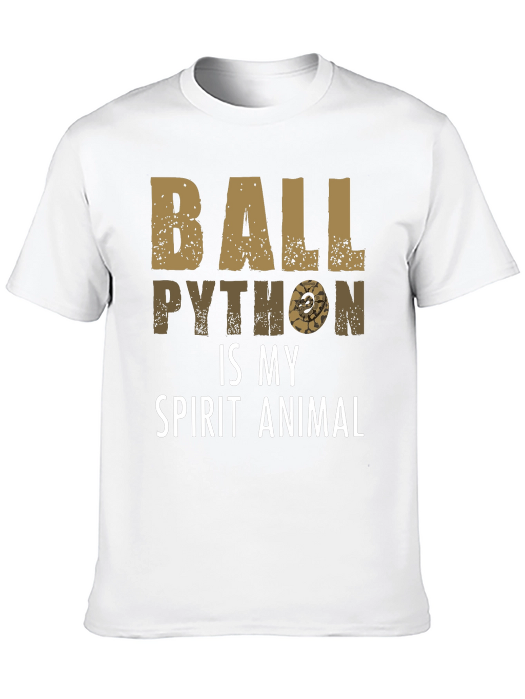 Ball Python Spirit Animal Graphic T-Shirt