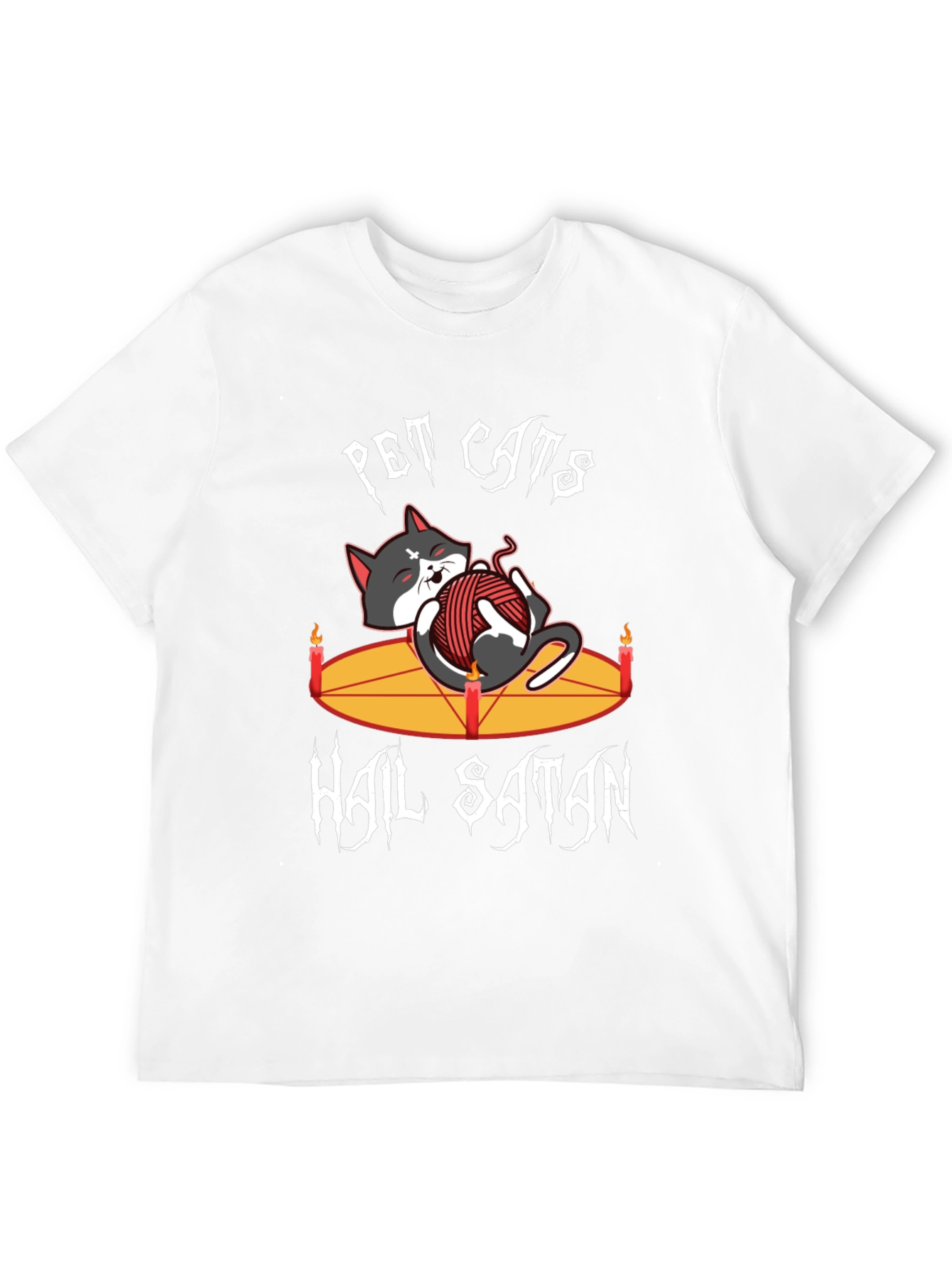 Pet Cats Hail Satan T-Shirt