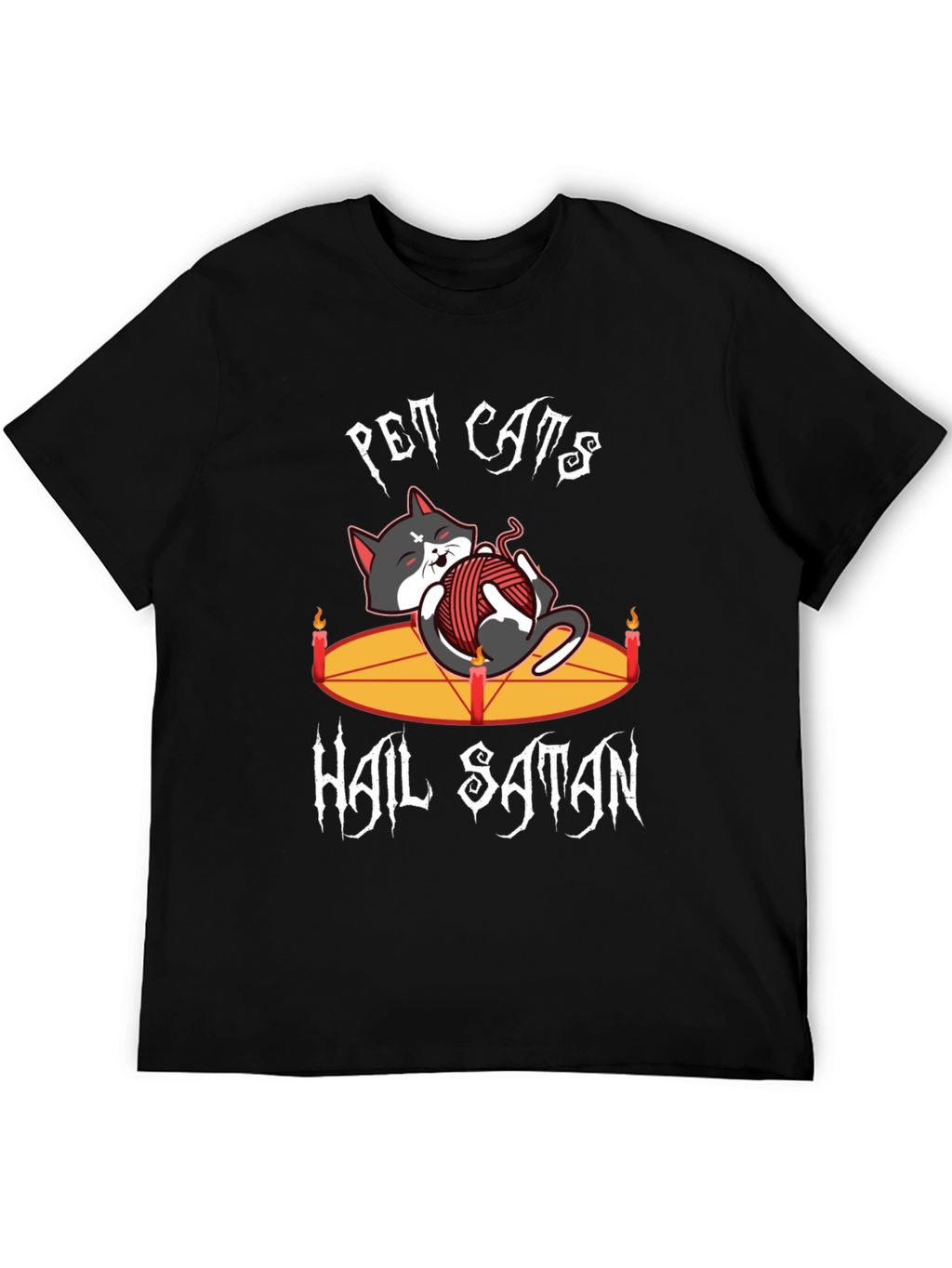 Pet Cats Hail Satan T-Shirt