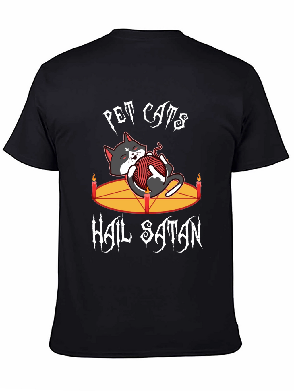 Pet Cats Hail Satan T-Shirt
