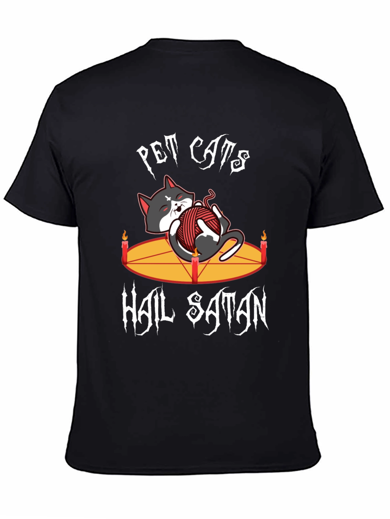Pet Cats Hail Satan T-Shirt