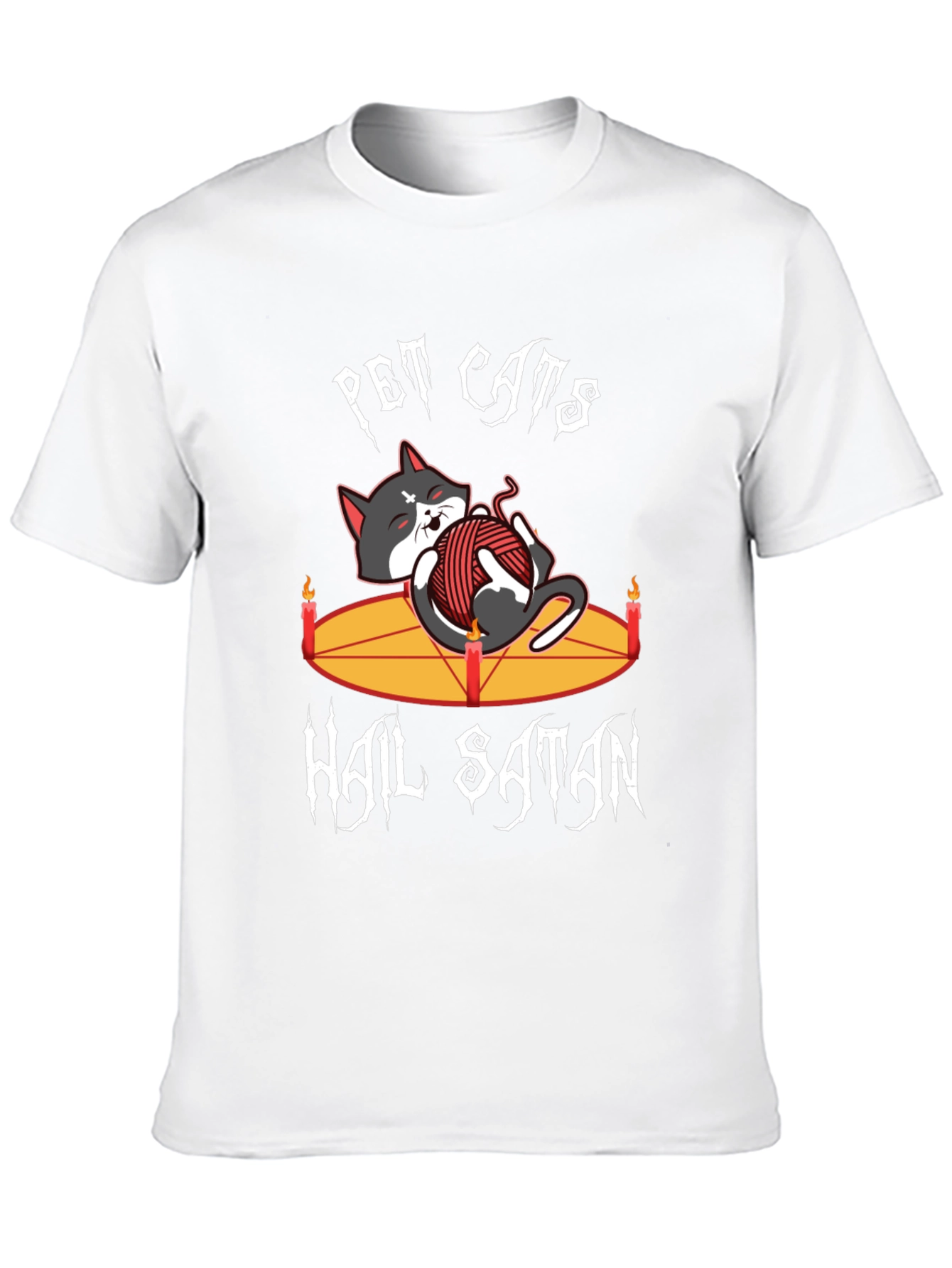 Pet Cats Hail Satan T-Shirt