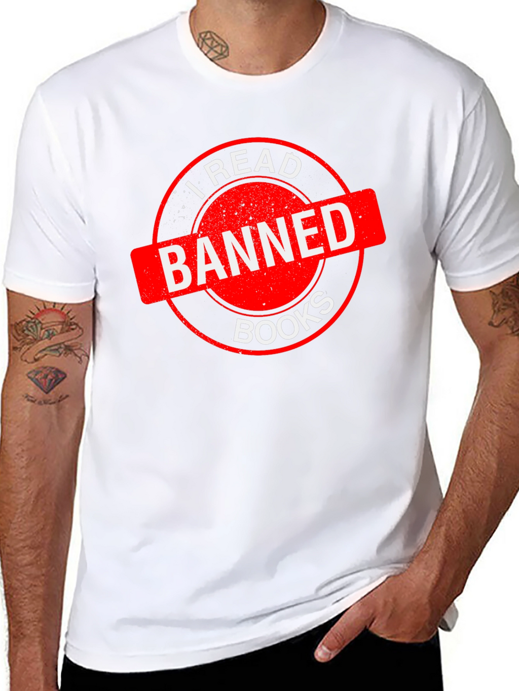 I Read Banned Books Graphic Tee