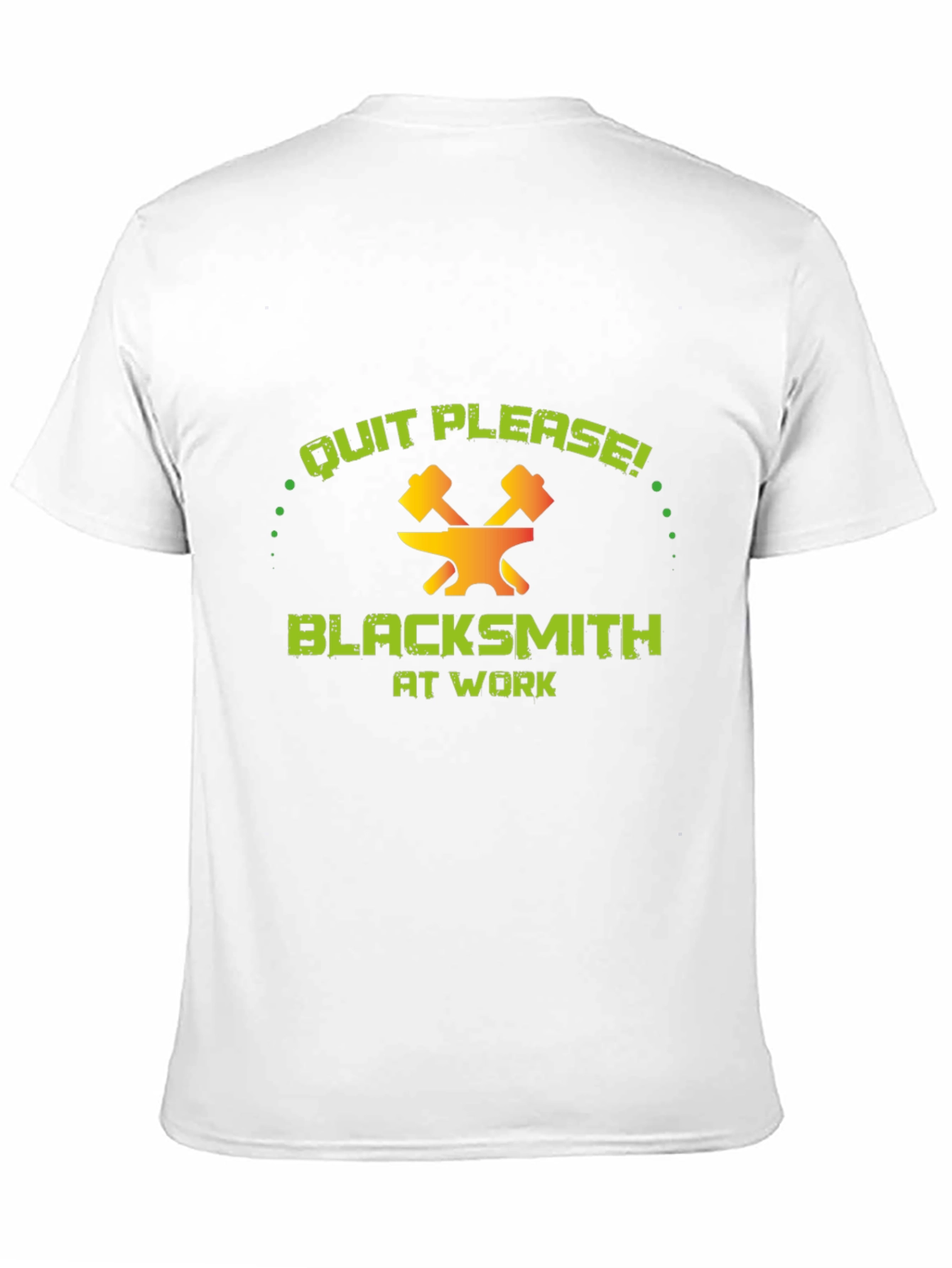 Blacksmith At Work Funny Graphic T-Shirt