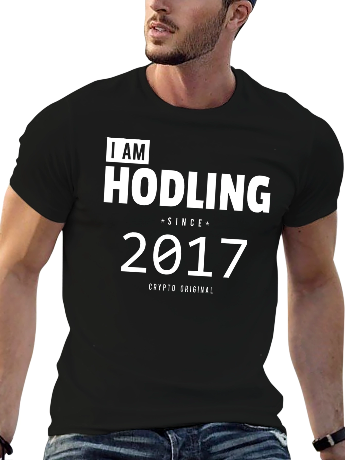 I AM HODLING Since 2017 Crypto T-Shirt