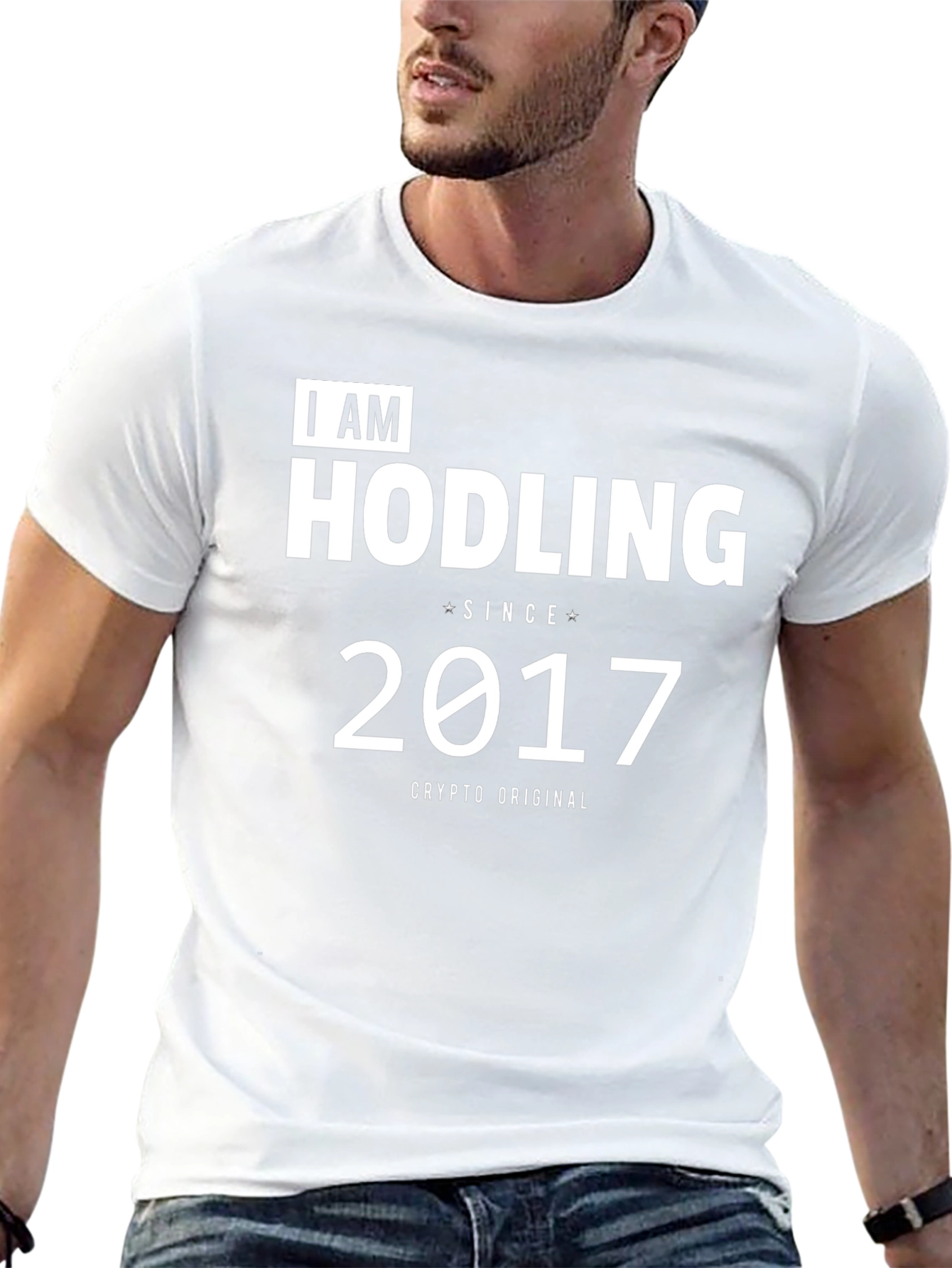 I AM HODLING Since 2017 Crypto T-Shirt