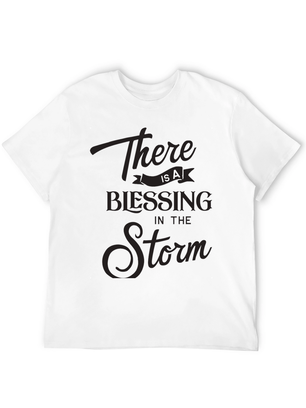 Blessing in the Storm Graphic Tee - Black