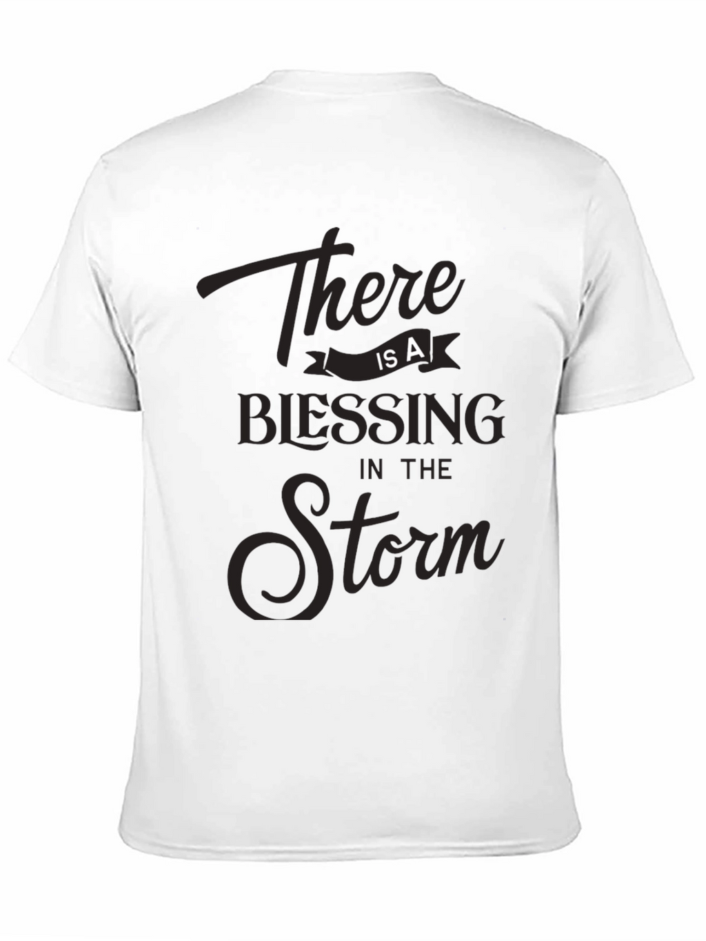 Blessing in the Storm Graphic Tee - Black