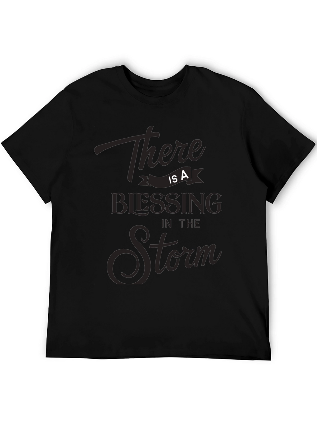 Blessing in the Storm Graphic Tee - Black