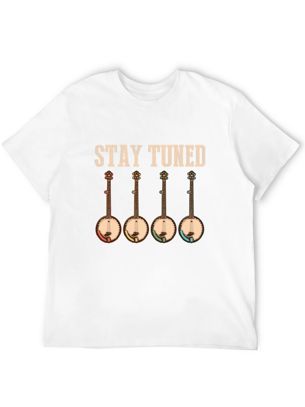 Stay Tuned Banjo Music T-Shirt