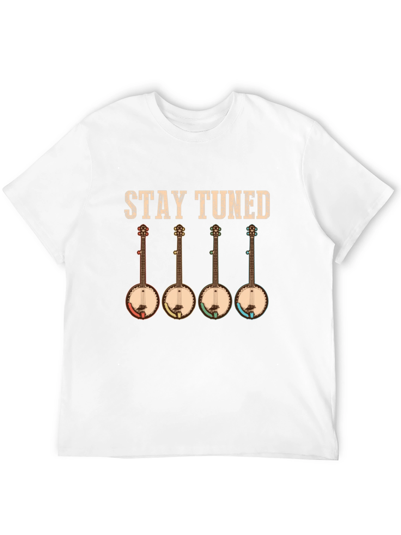 Stay Tuned Banjo Music T-Shirt