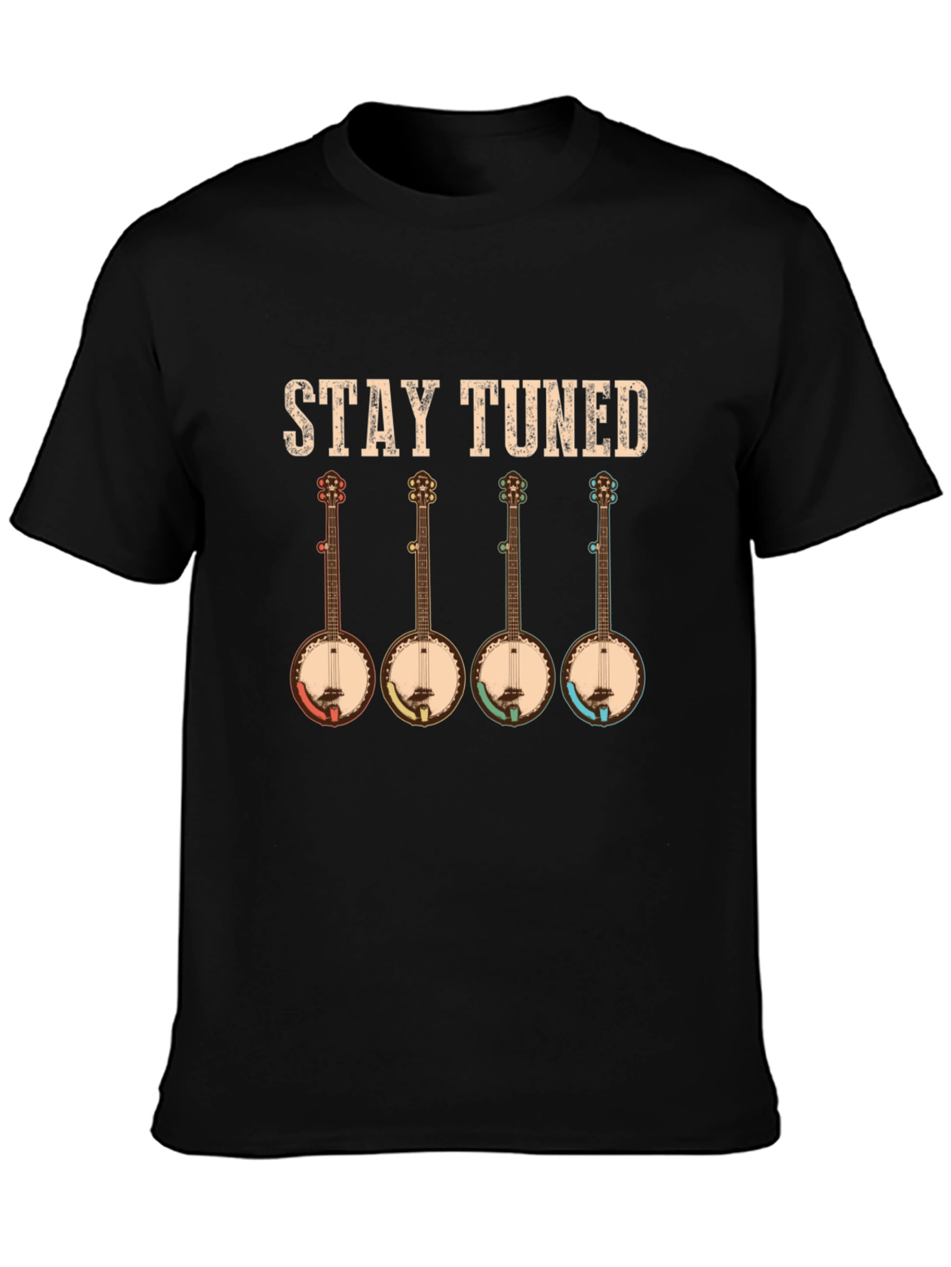 Stay Tuned Banjo Music T-Shirt