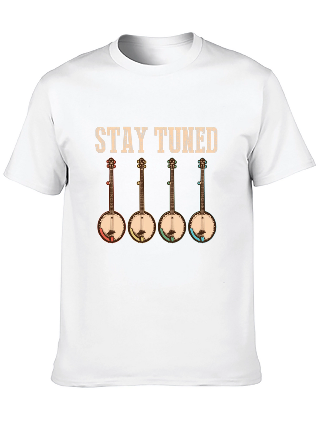 Stay Tuned Banjo Music T-Shirt