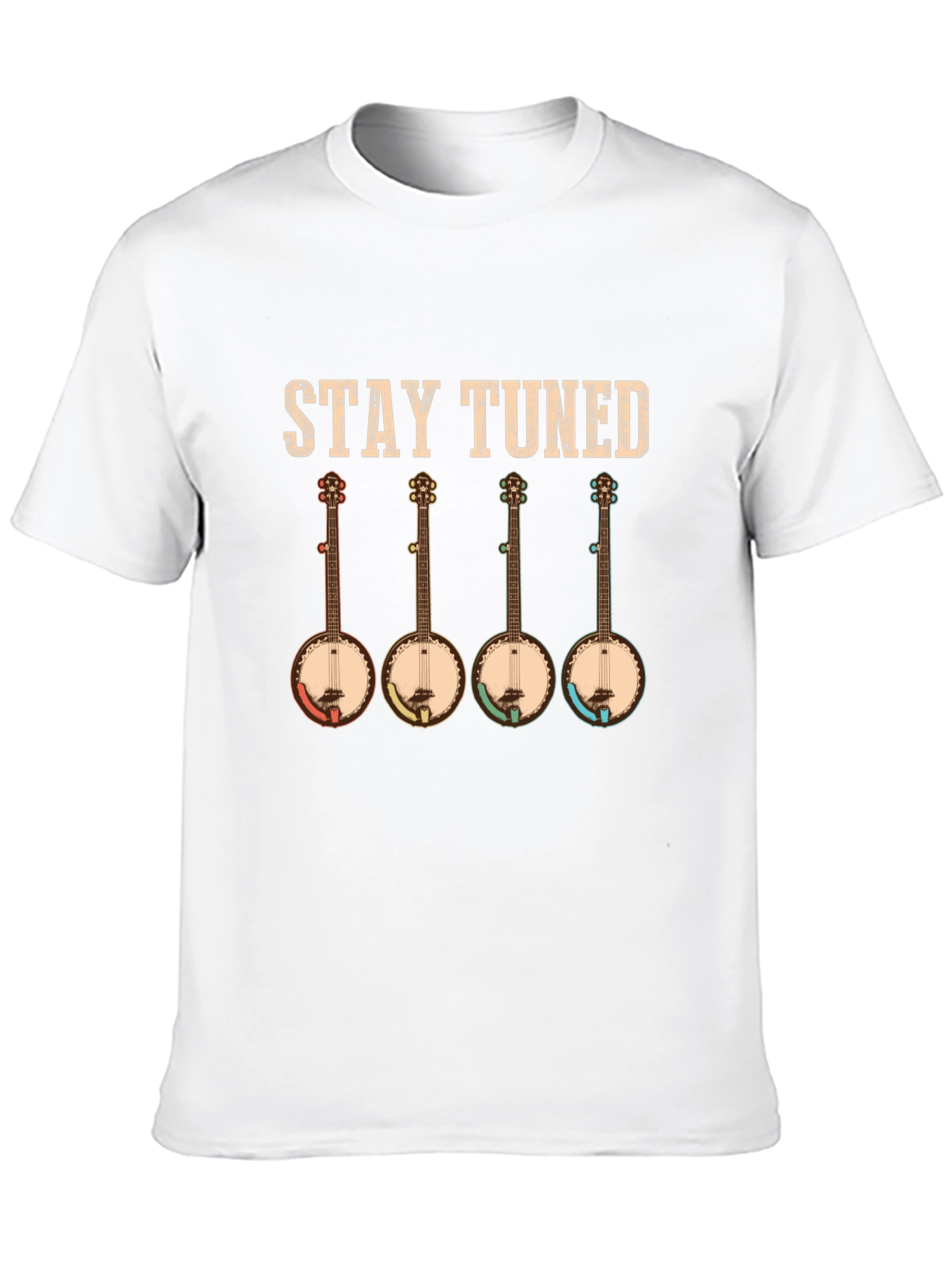 Stay Tuned Banjo Music T-Shirt