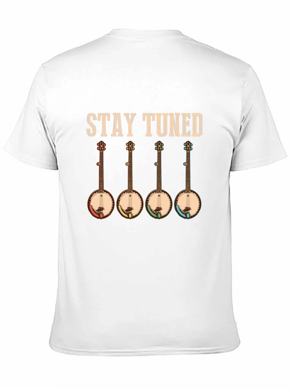 Stay Tuned Banjo Music T-Shirt