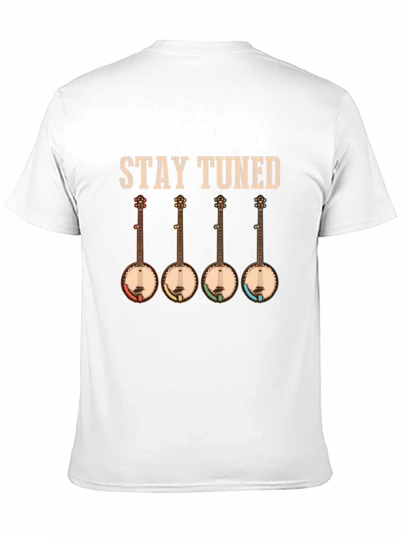 Stay Tuned Banjo Music T-Shirt