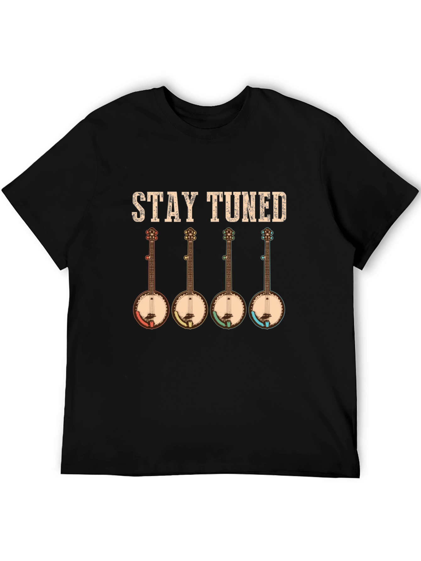 Stay Tuned Banjo Music T-Shirt