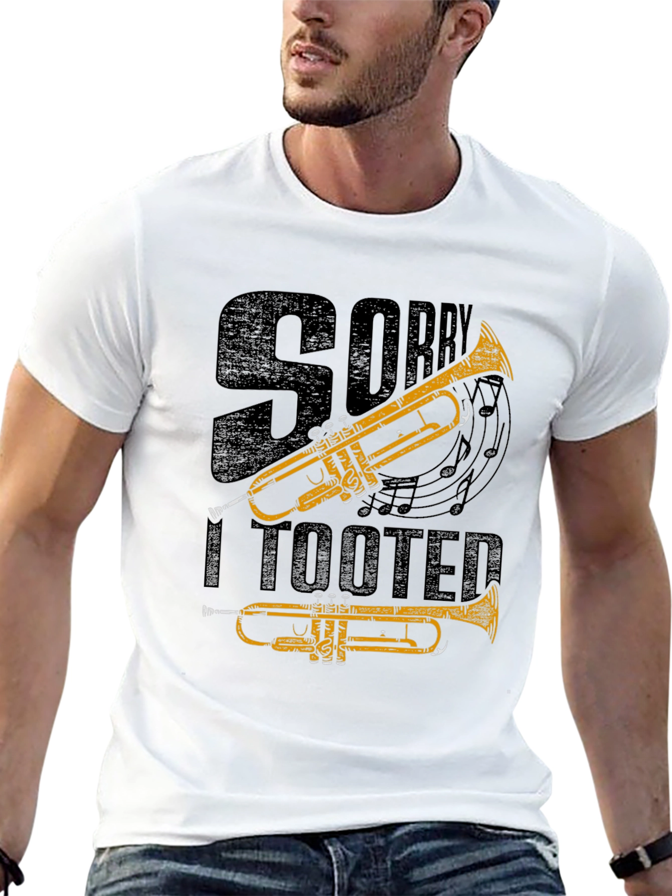 Sorry I Tooted Trumpet T-Shirt