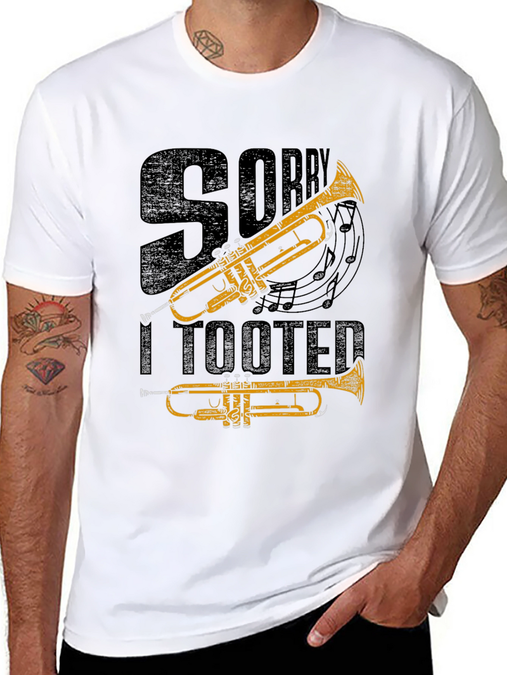 Sorry I Tooted Trumpet T-Shirt