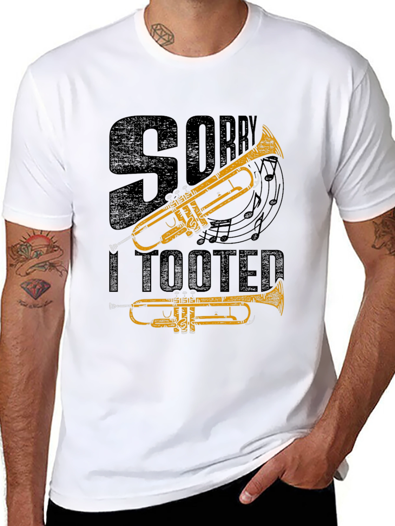 Sorry I Tooted Trumpet T-Shirt