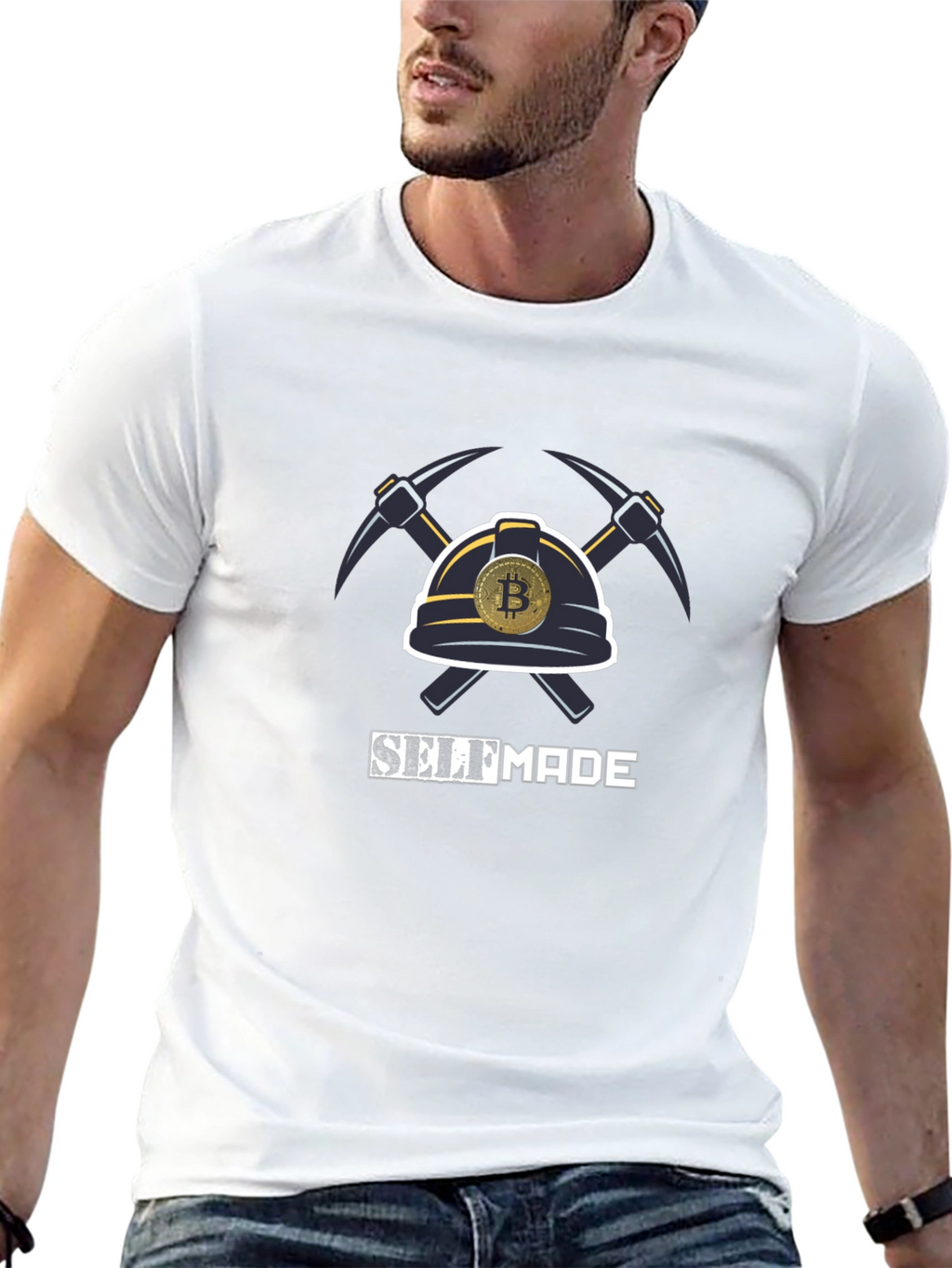 Selfmade Bitcoin Miner T-Shirt
