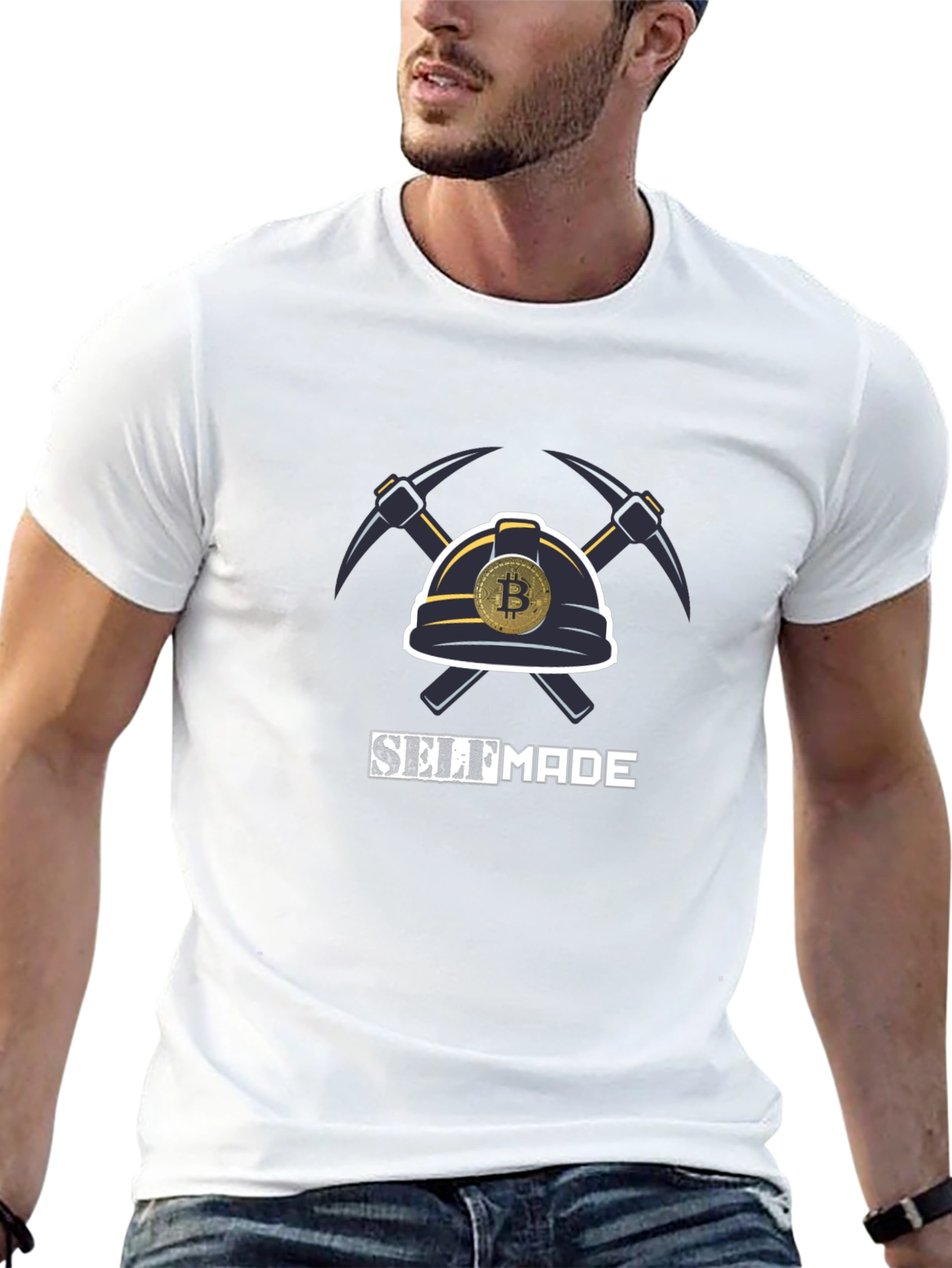 Selfmade Bitcoin Miner T-Shirt