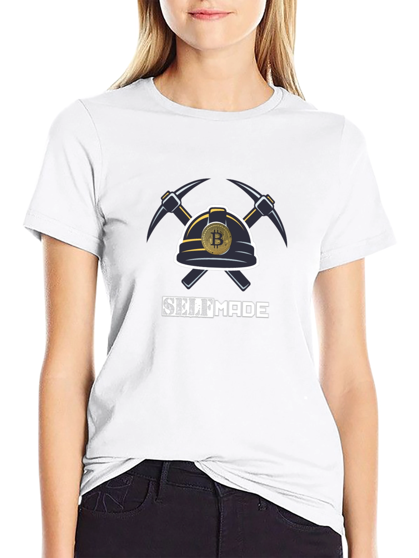 Selfmade Bitcoin Miner T-Shirt