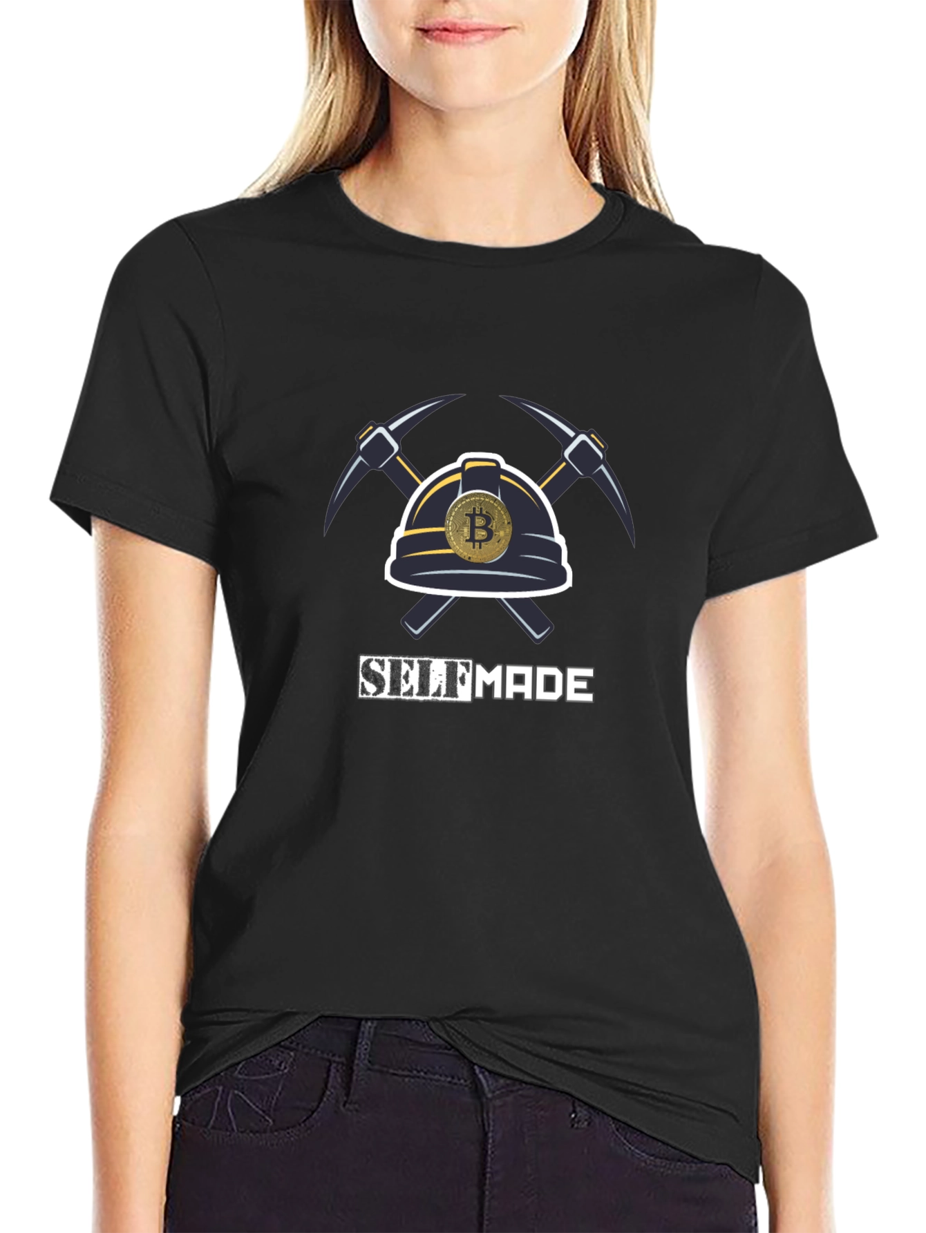 Selfmade Bitcoin Miner T-Shirt